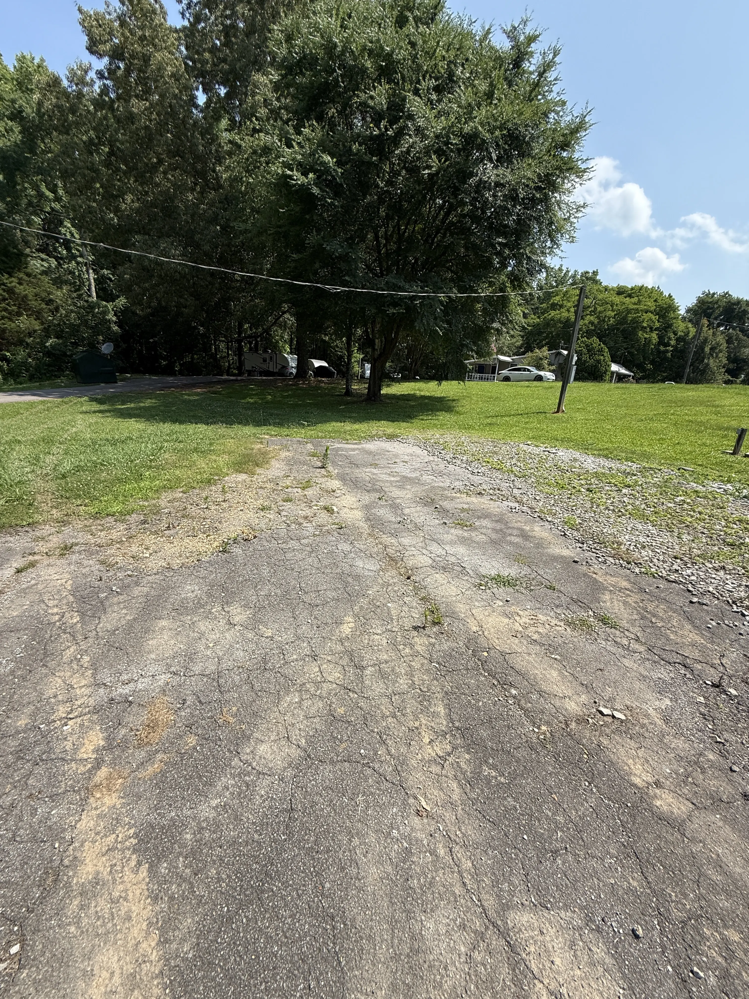 Asphalt lot available for rent