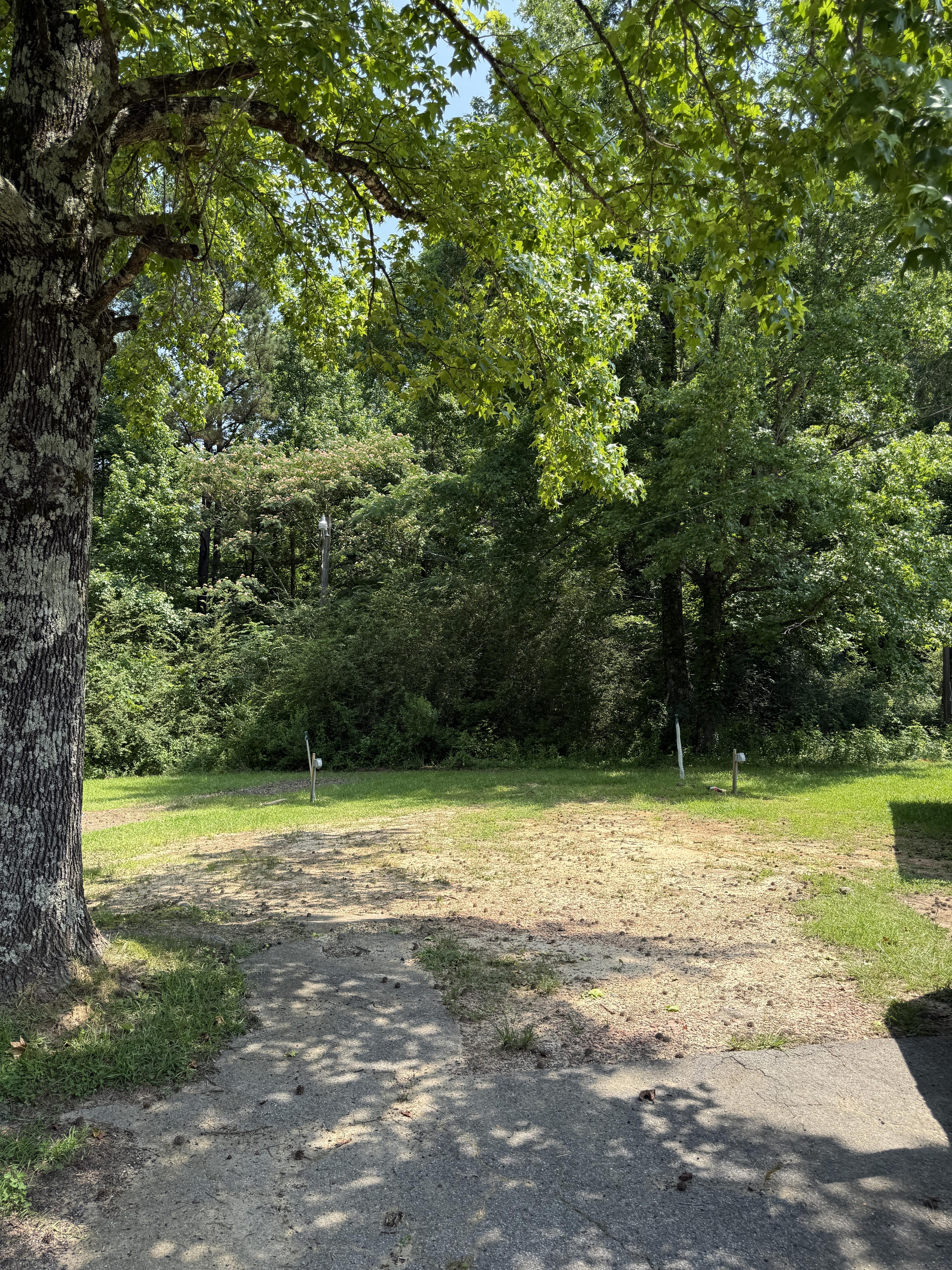 Empty lot available shown for rent