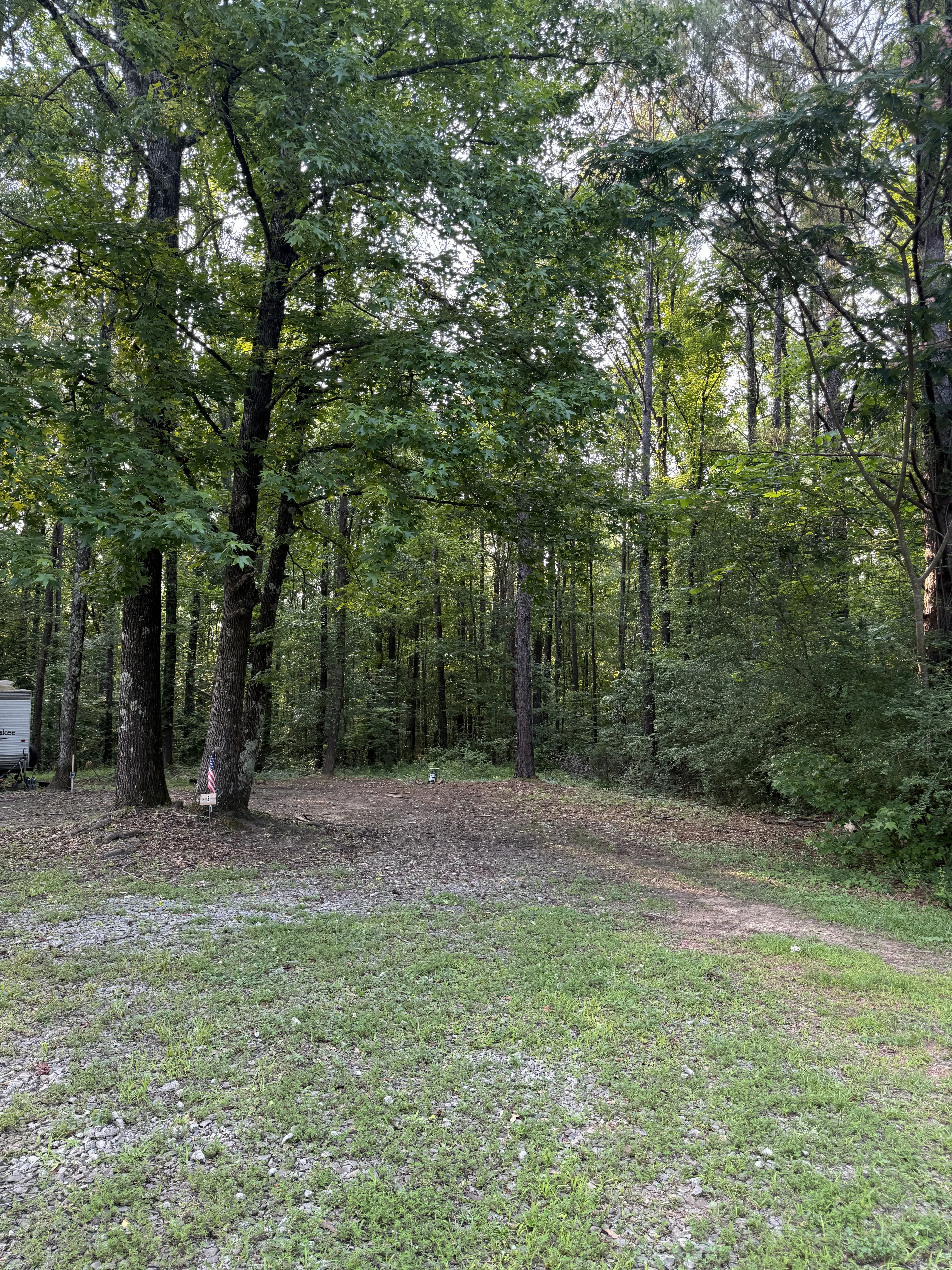 Lot shown close to forest and nature